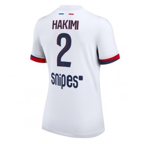 Paris Saint-Germain Achraf Hakimi #2 Segunda Equipación Mujer 2025-26 Manga Corta
